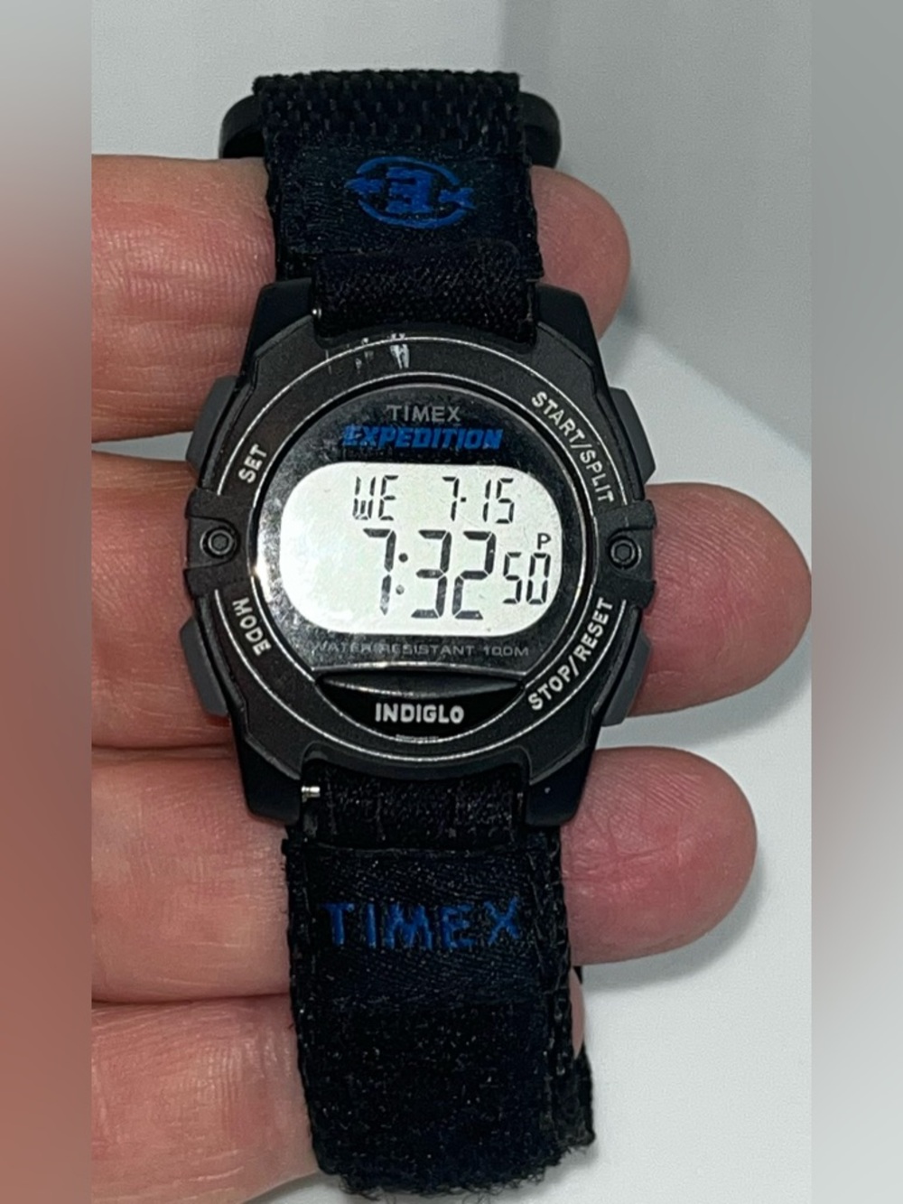 Timex Expedition INDIGLO Digital 33mm Watch W/ Fast Wrap Band: Unisex